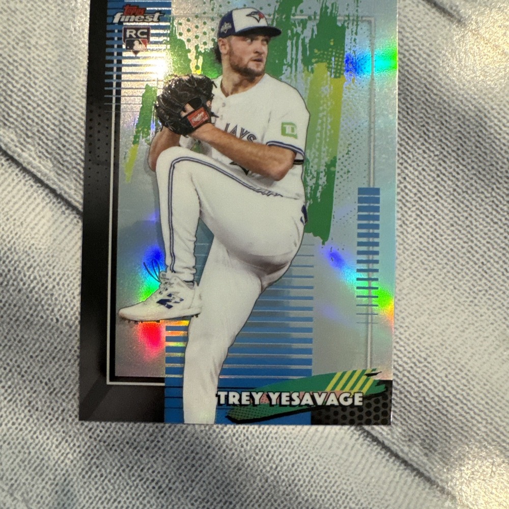 2026 Topps Finest #96 Trey Yesavage RC Refractor Toronto Blue Jays